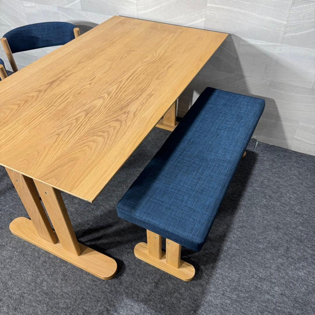 LOWYA ダイニングセット テーブル チェア ベンチ 北欧風 d3776