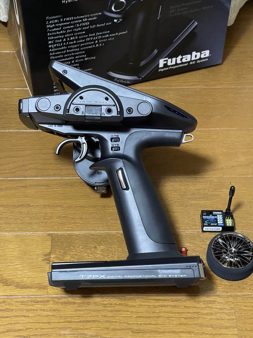 【ゆ 】フタバ　7PX 受信機 オプション付