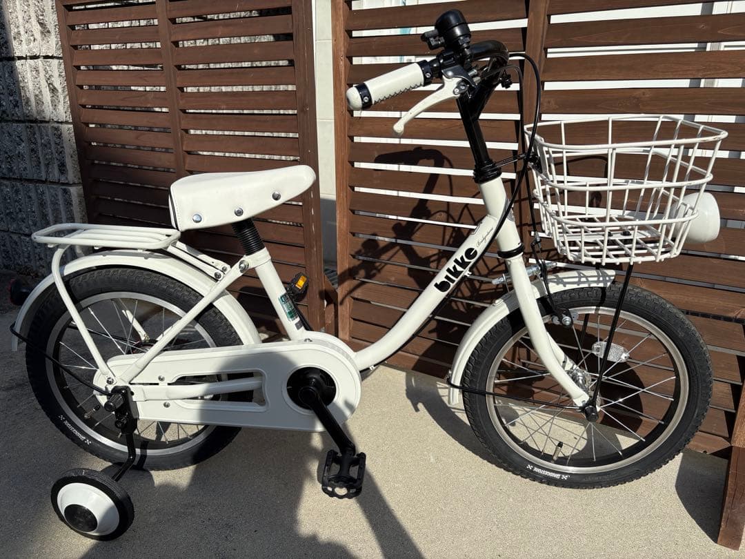 【値下げ】bikke ブリヂストン　補助輪　キッズ　自転車