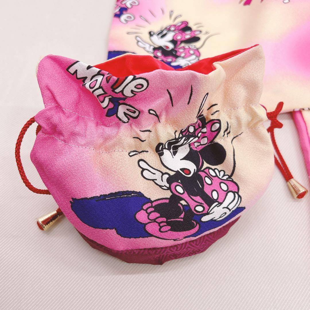 Walt Disney 七五三3歳女の子　ミッキー&ミニー　被布セット