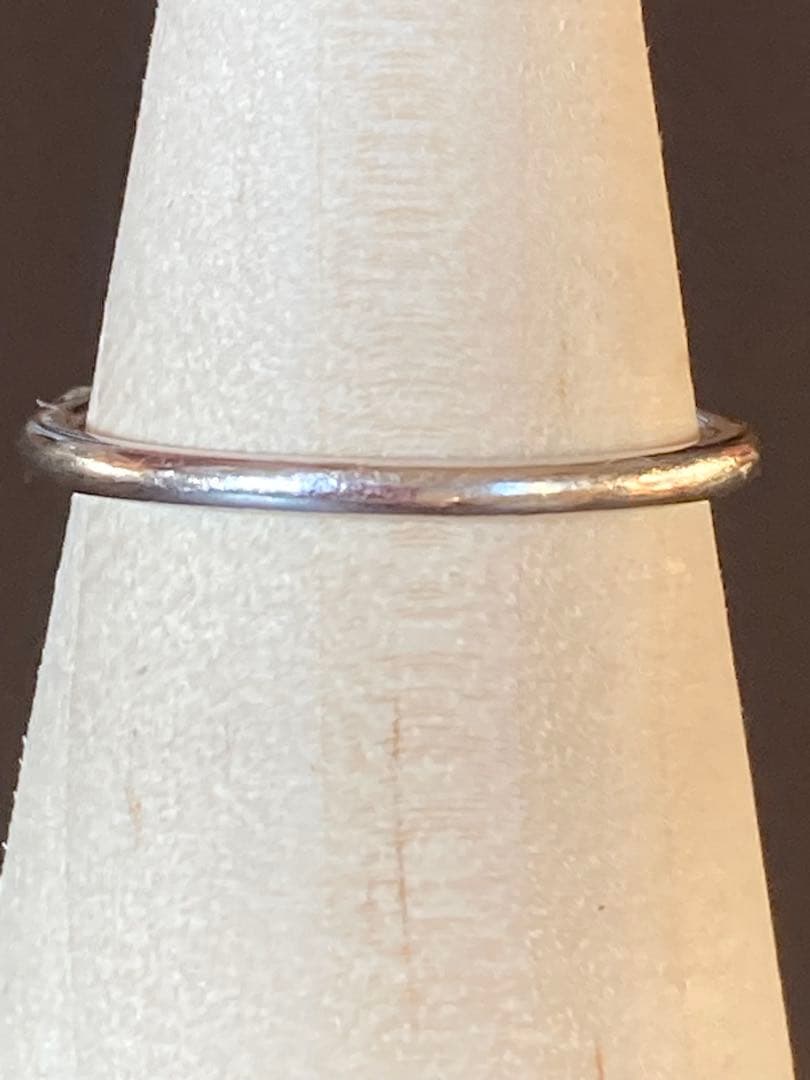 m*l様 ローズカットダイヤモンド透かしリングK18WG 18金ホワイトゴールド