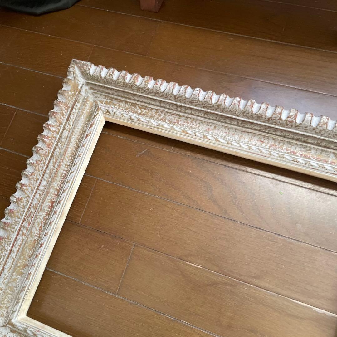 油絵用額縁 F6号 木製 ハンドクラフト ヴィンテージ