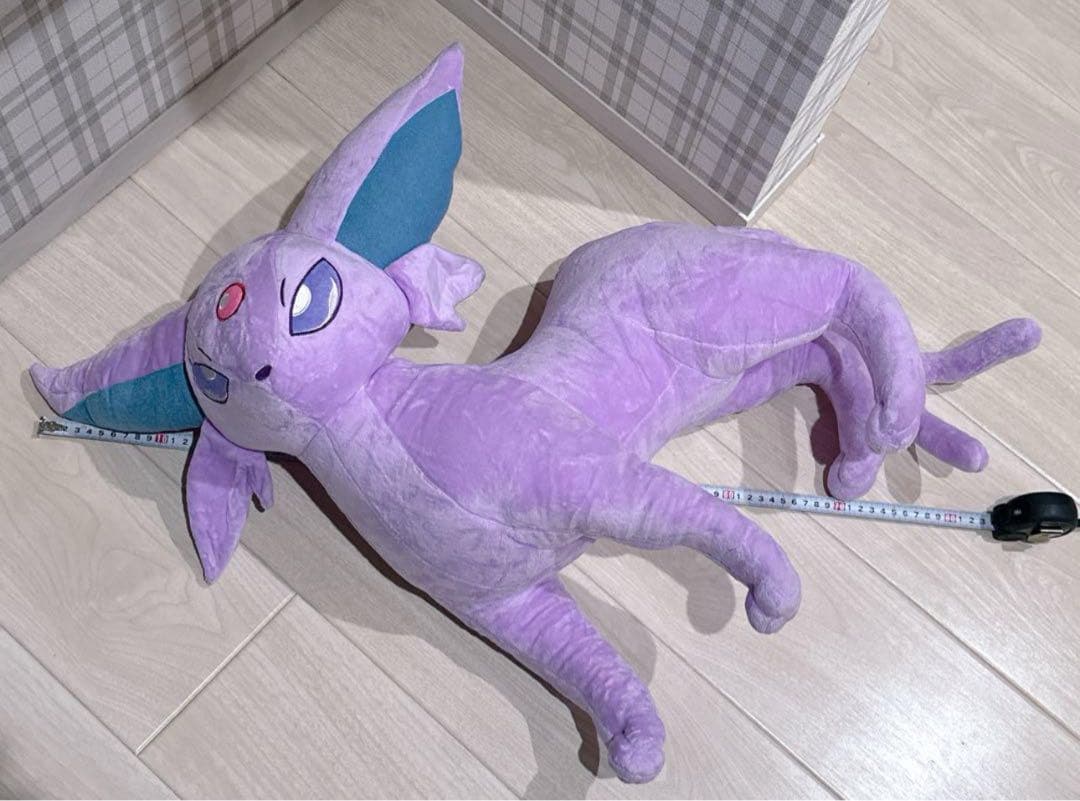 まるで等身大 エーフィ 80cm 特大 ぬいぐるみ ポケモン ポケットモンスター