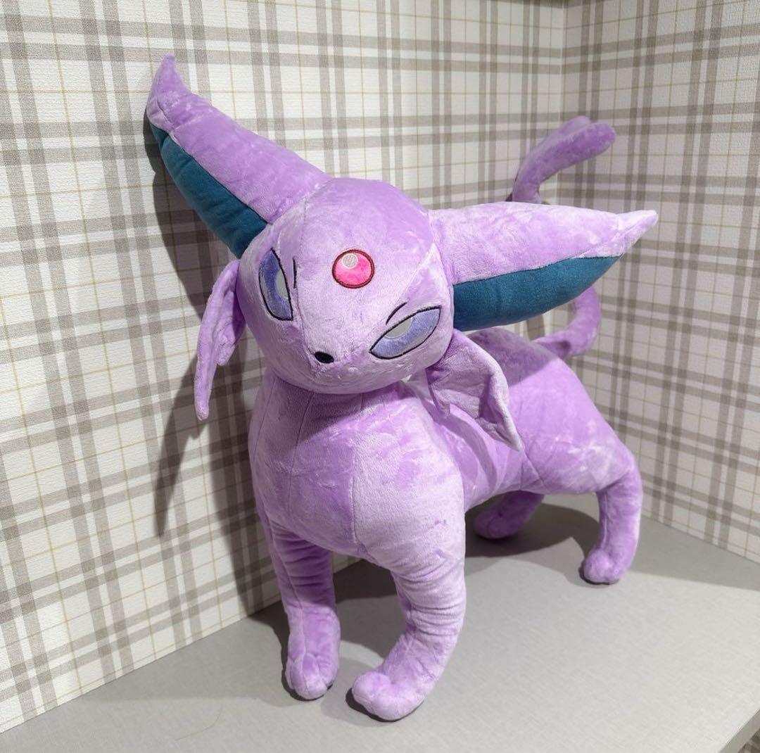 まるで等身大 エーフィ 80cm 特大 ぬいぐるみ ポケモン ポケットモンスター