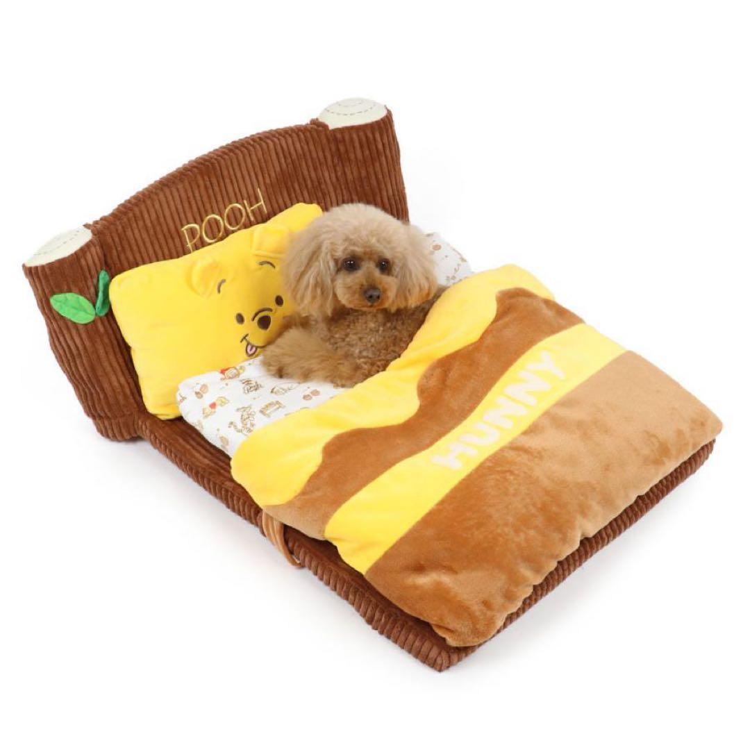 【新品未使用】くまのプーさん カドラーベッド 猫 犬 ベッド ディズニー