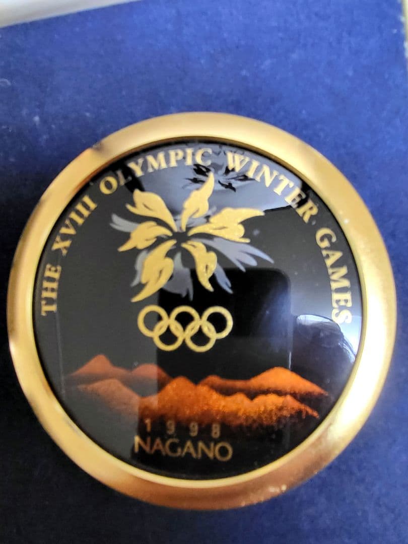 1998年長野オリンピック選手役員記念メダル