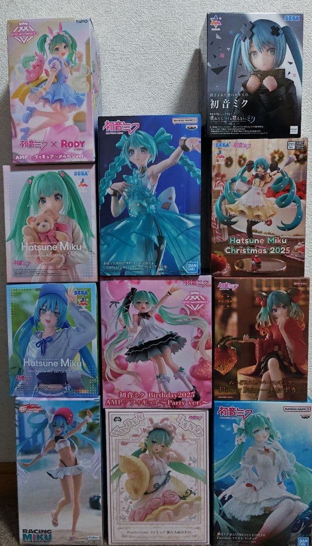 初音ミク 美少女　フィギュア　11体セット　新品未使用