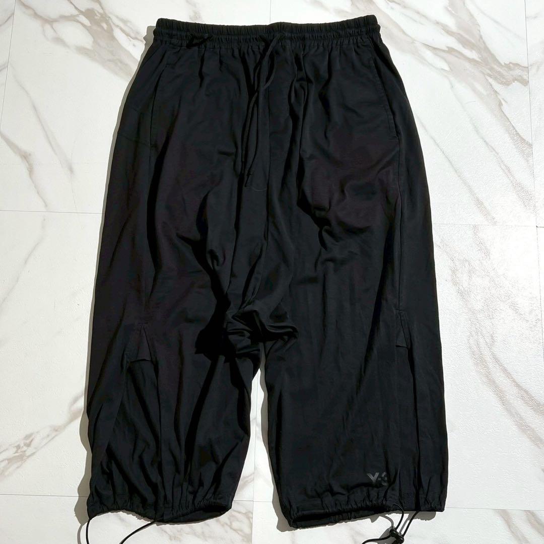パンツ Y-3 19SS Wide Sarouel Pants Logo cotton