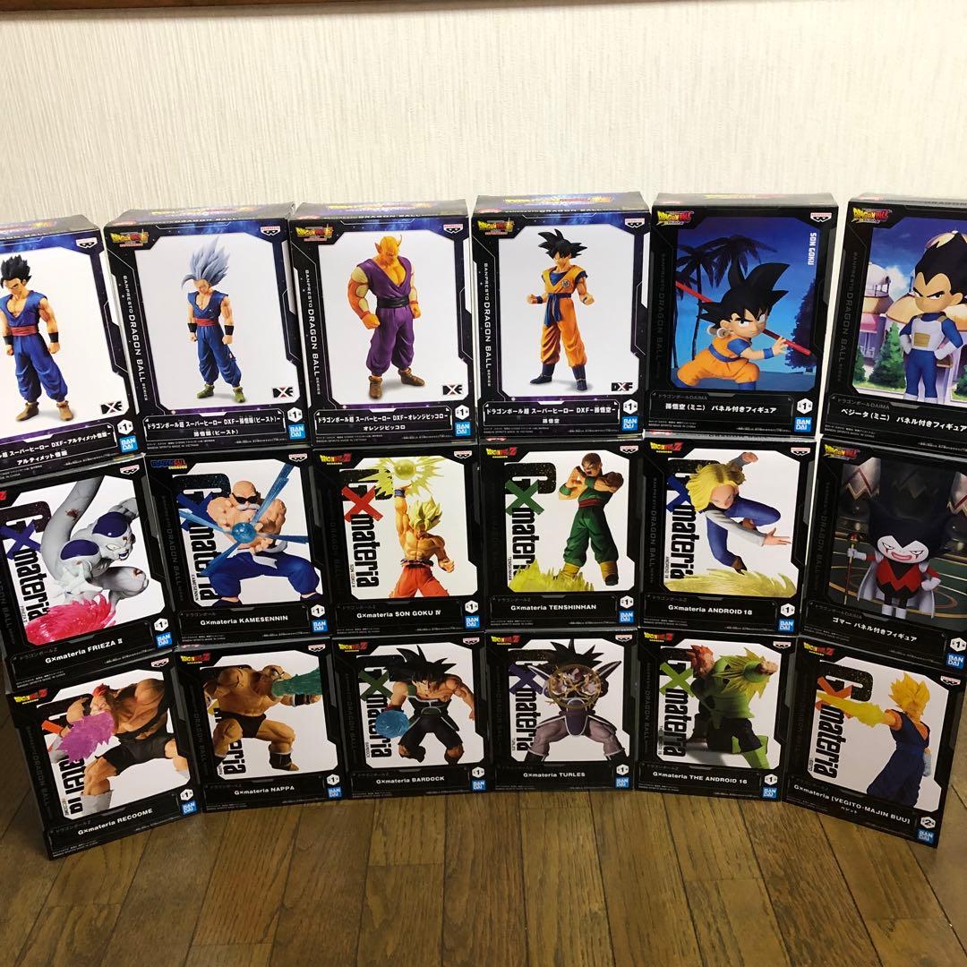 ドラゴンボール G×materia フィギュア まとめ　18体セット