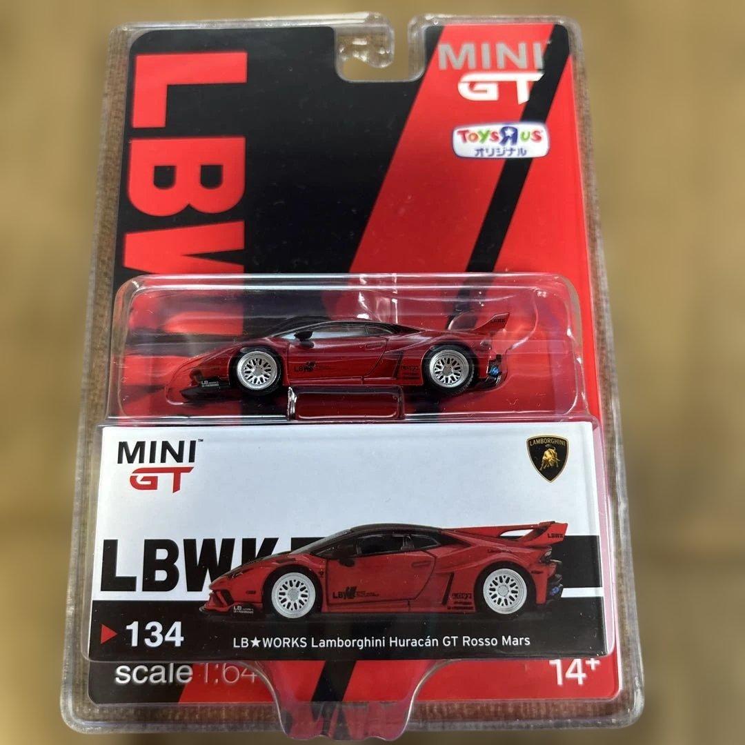 MINIGT LBWK ランボルギーニ ウラカンロッソマーズトイザらスオリジナル