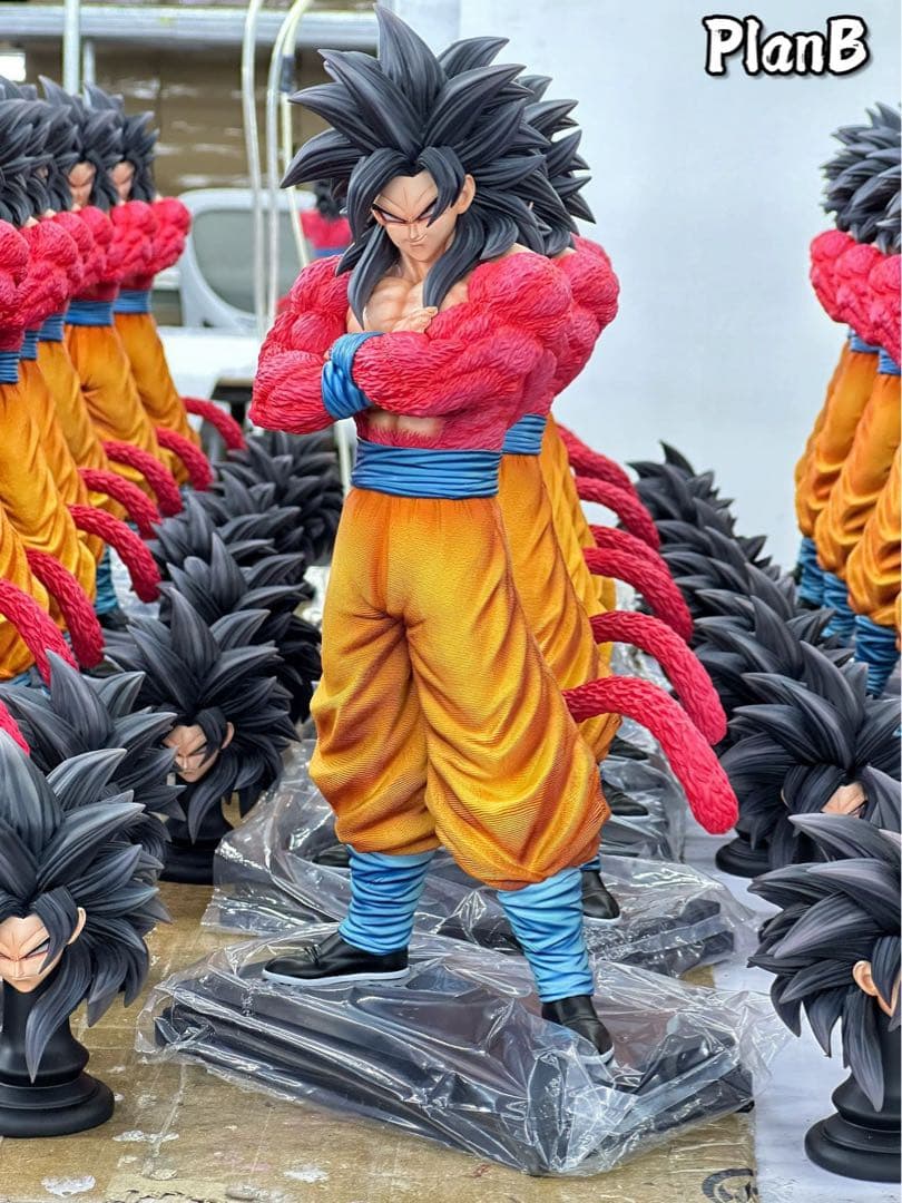 ドラゴンボール 孫悟空 ガレキ ガレージキット スタチューX①②⑥