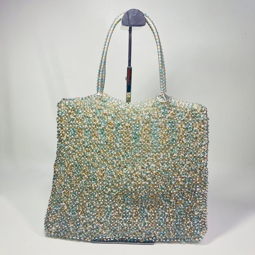 美品　ANTEPRIMA　アンテプリマワイヤーバッグ　トートバッグ　マルチカラー