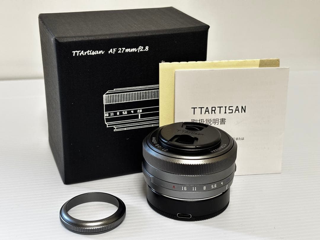 TTArtisan AF 27mm f/2.8 Xマウント