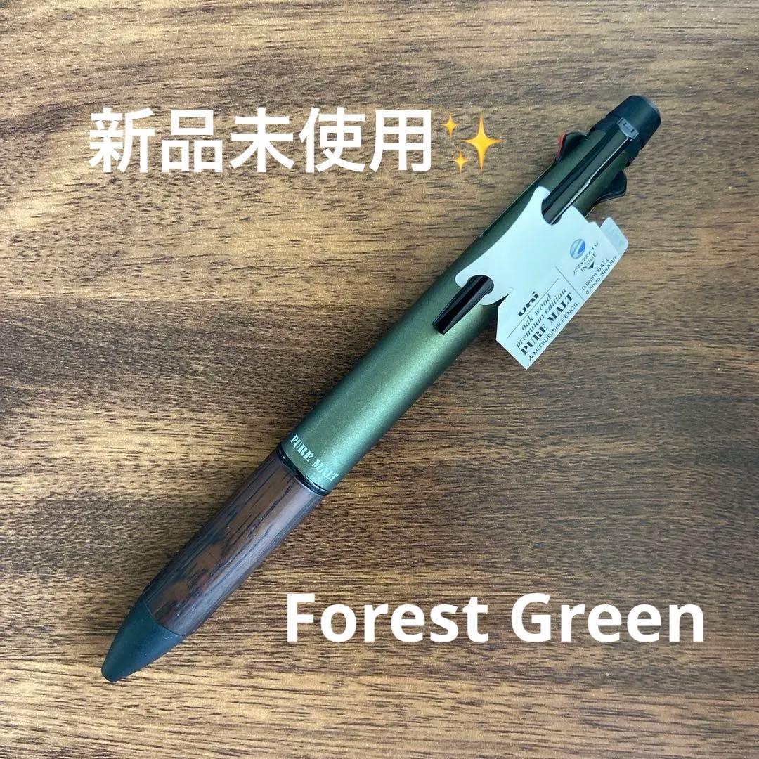筆記具 uni PURE MALT-JETSTERAM 4&1 Forest Green
