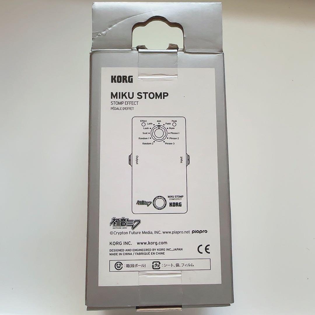初音ミク　KORG MIKU STOMP ギターエフェクター