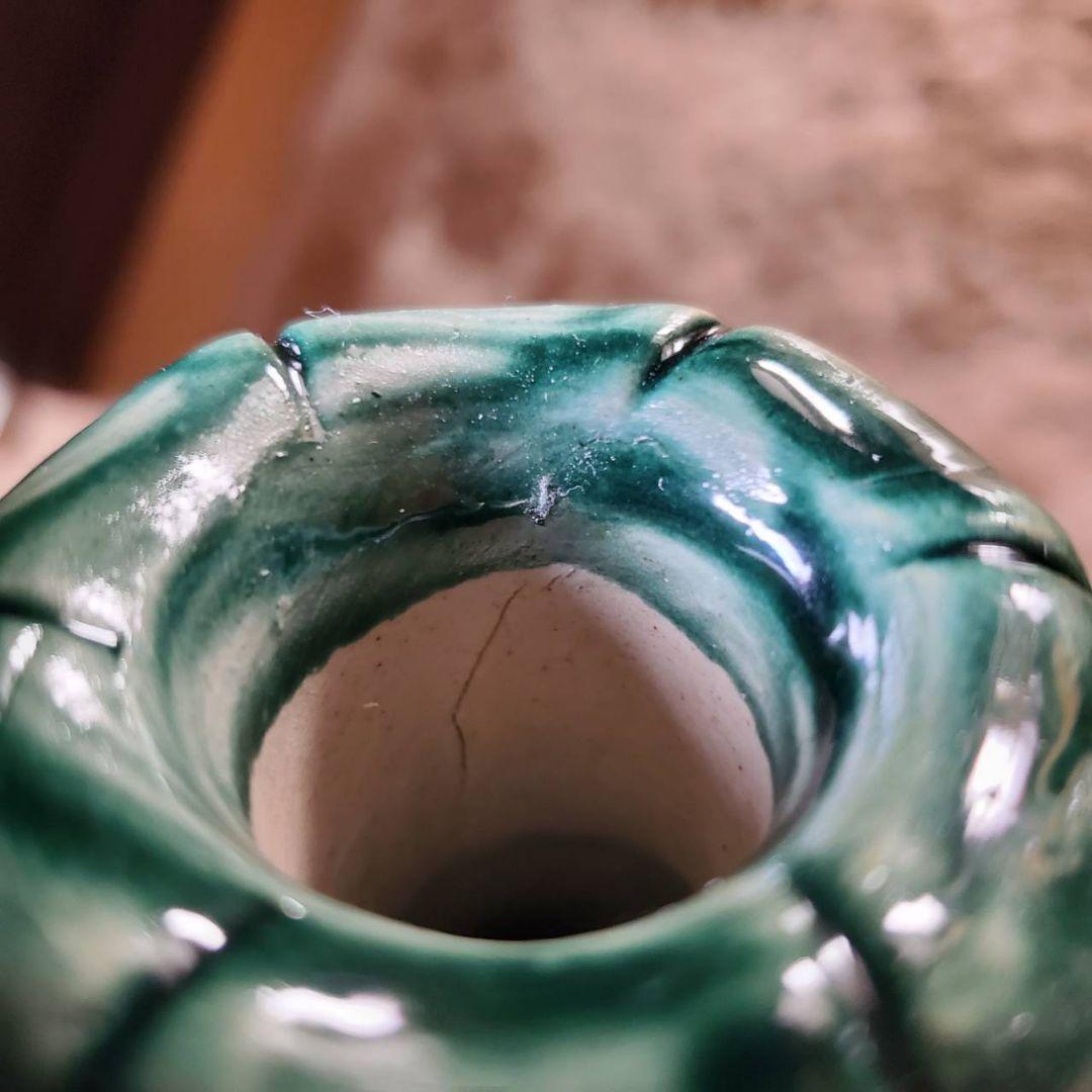 中国古玩　大清乾隆年製　紅釉龍鳳文様　花瓶