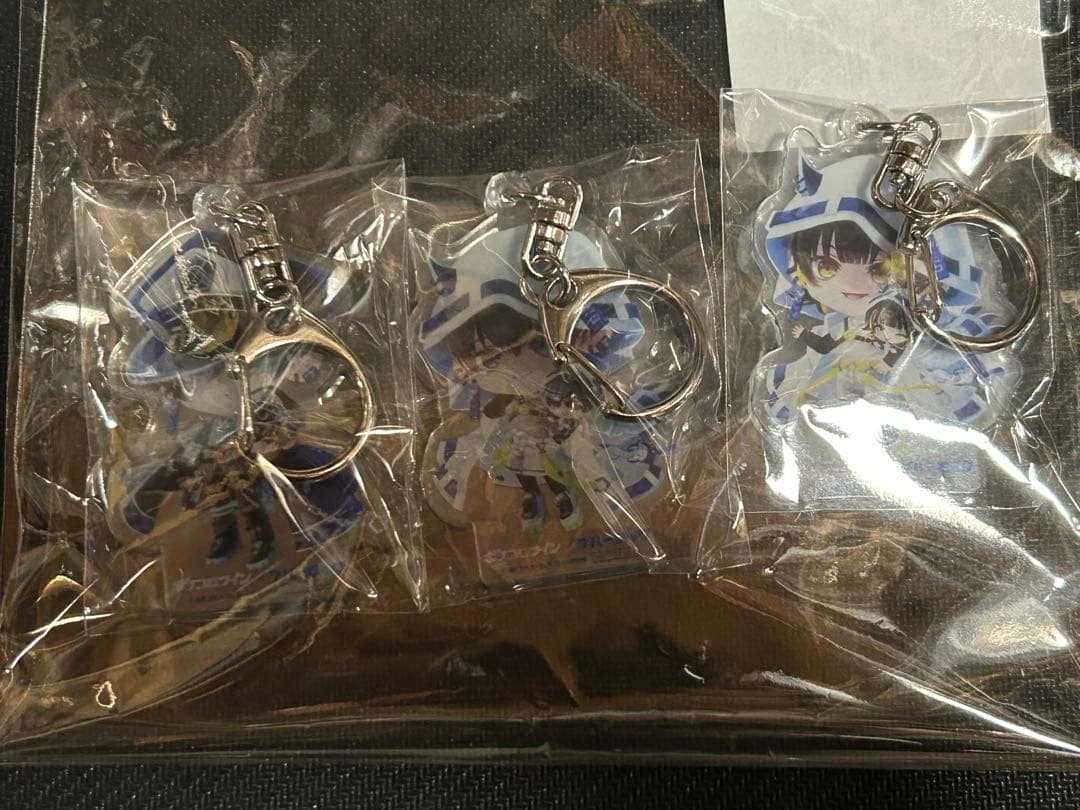 ポケコロツイン ブルーロック アクリルキーホルダー