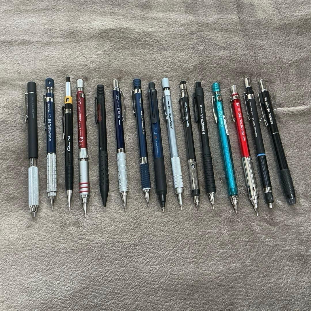 まとめ売り　シャーペン　中古 22本　クルトガ　ロットリング　パイロット　文房具
