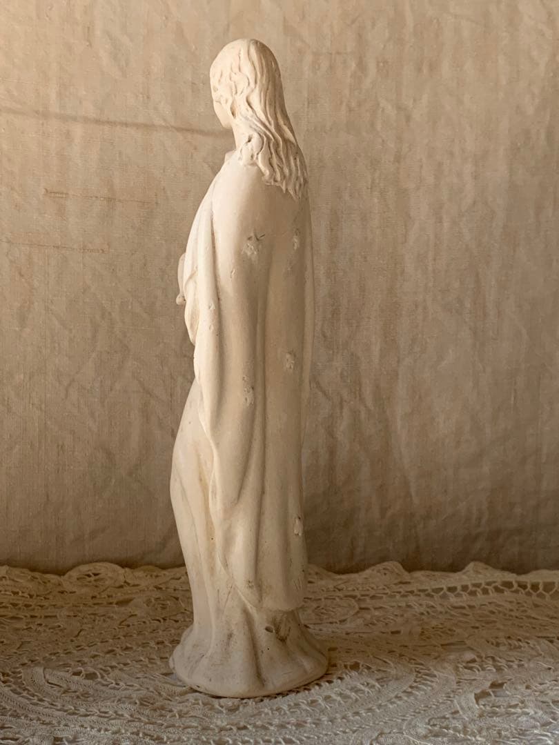 フランスアンティーク マリア像 聖母子像