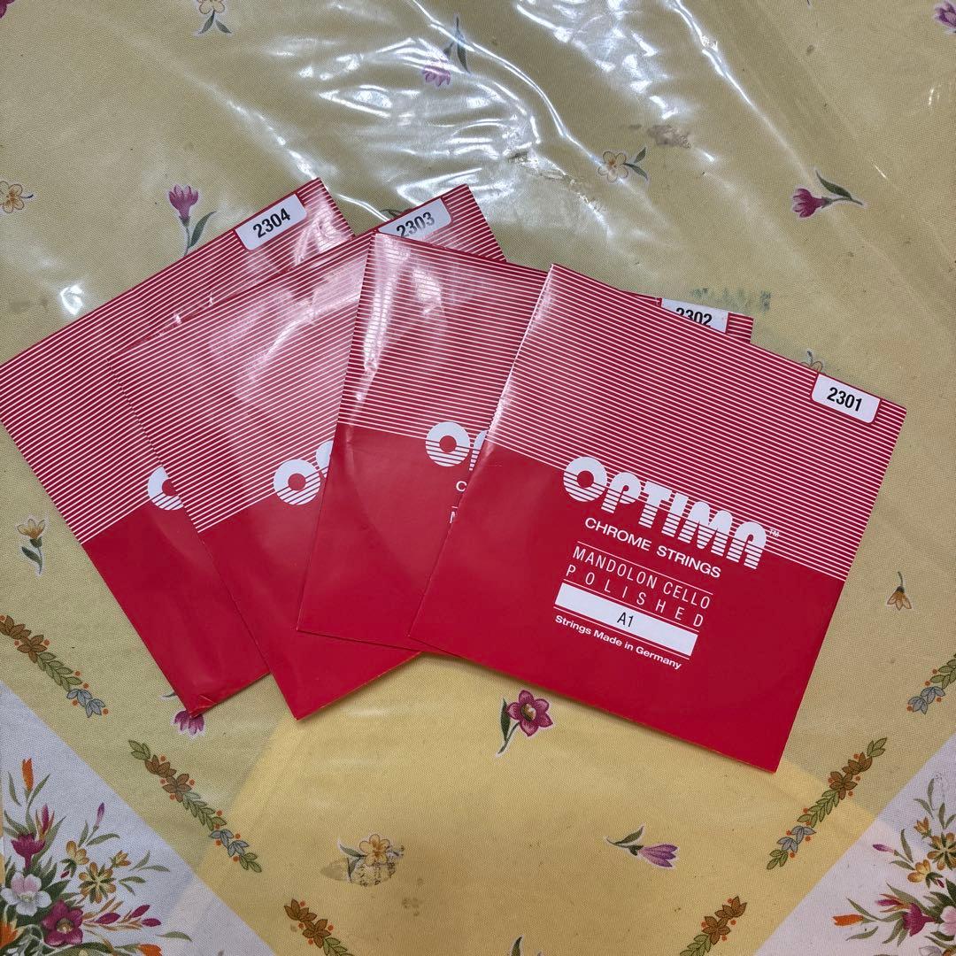 OPTIMA マンドロンチェロ　弦　4種セット