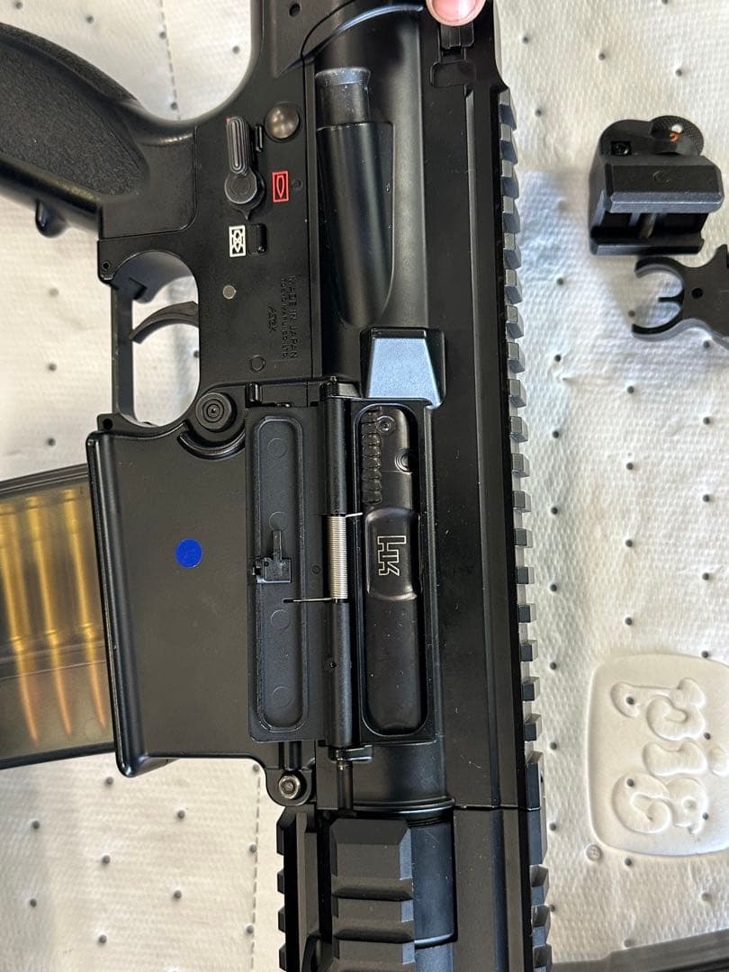 東京マルイ HK417 エアガン ブラック　ジャンク品