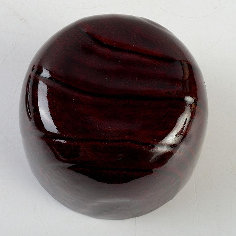 茶道具　塗師　前田松斎作　黒漆　茶器　共箱　V　9318