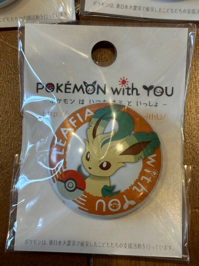 タイムセール！激レア！POKEMON with YOU イーブイズ 缶バッジ