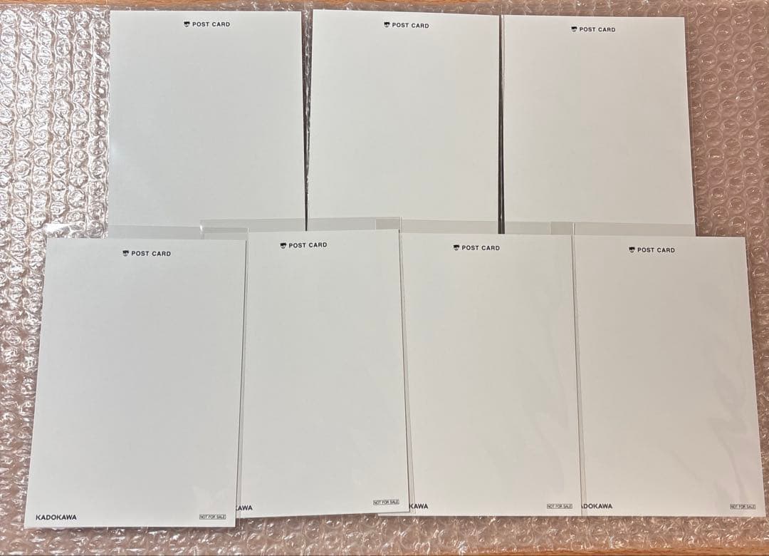 名探偵コナン　KADOKAWAフェア　読書シリーズ 非売品　ポストカード　6種