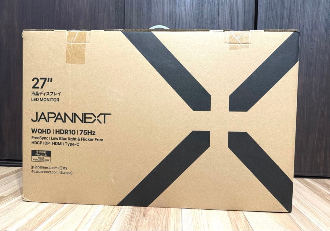 液晶モニター/27型/WQHD(2560×1440)IPSパネル非光沢HDR対応