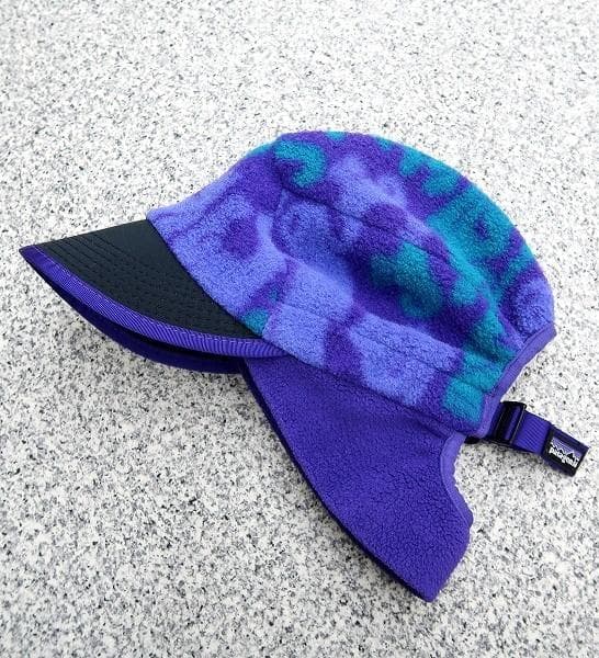 美品 L 90s パタゴニア 総柄 シンチラ ダックビル キャップ