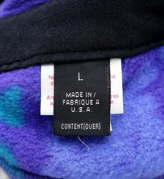 美品 L 90s パタゴニア 総柄 シンチラ ダックビル キャップ