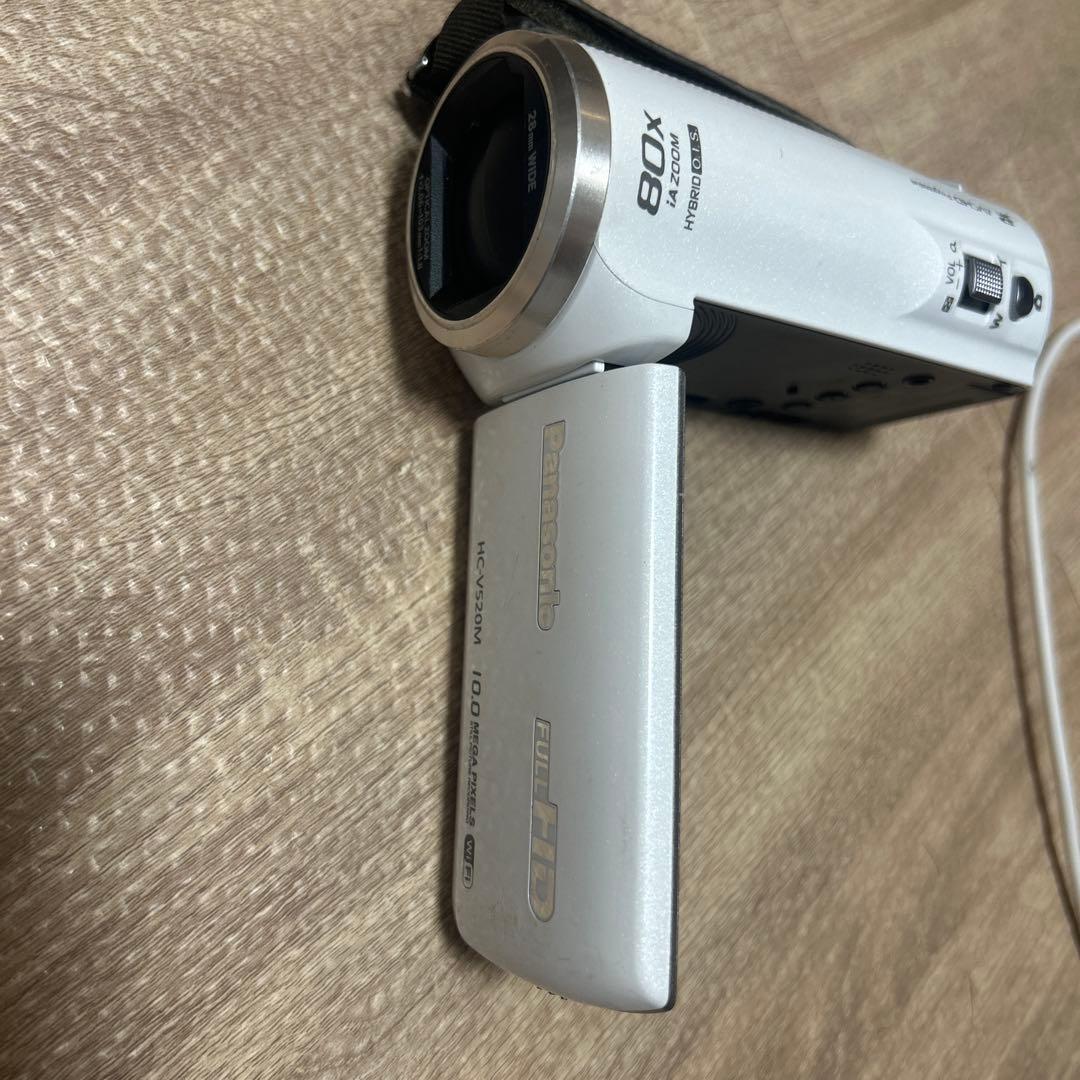 1日限定値下げ。Panasonic HC-V520M フルHD ビデオカメラ
