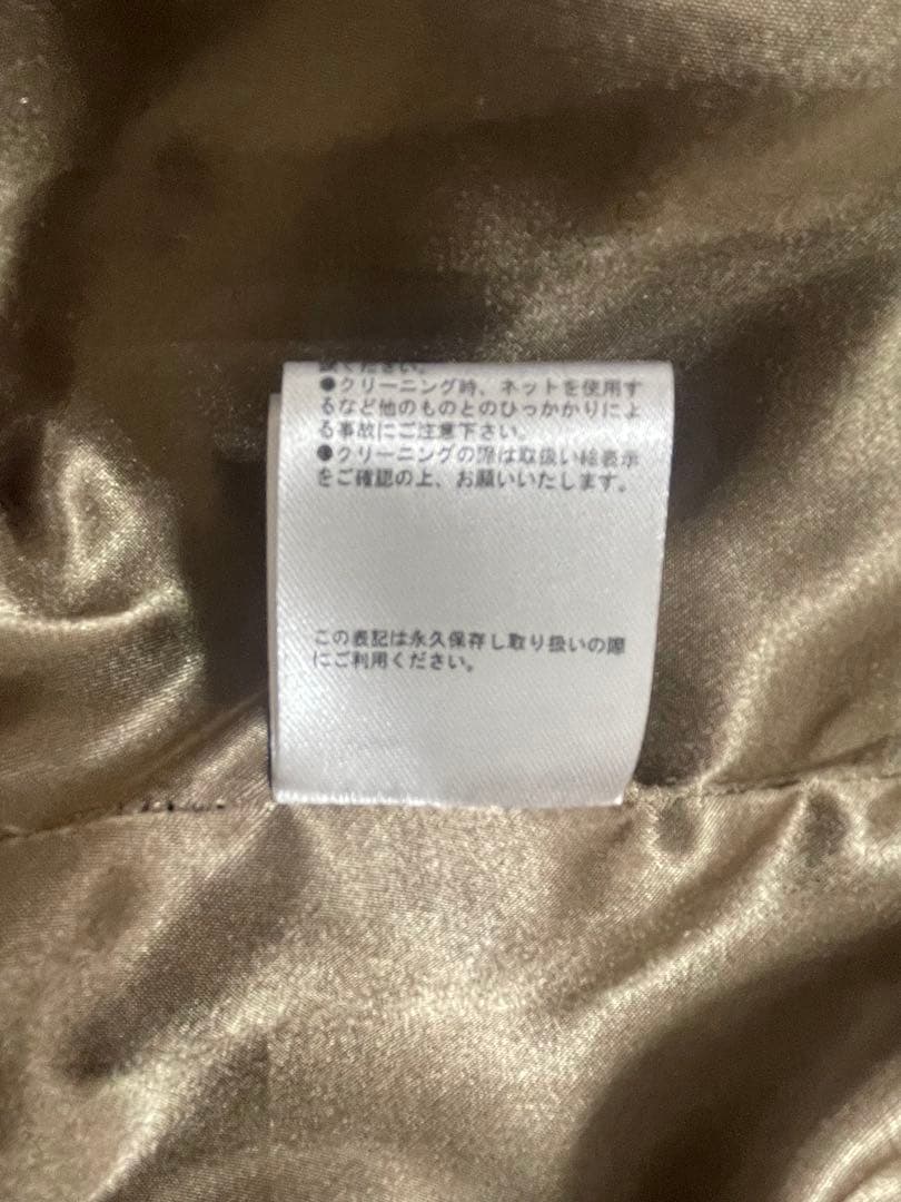 ANDRESED lace arm drape dress Sサイズ