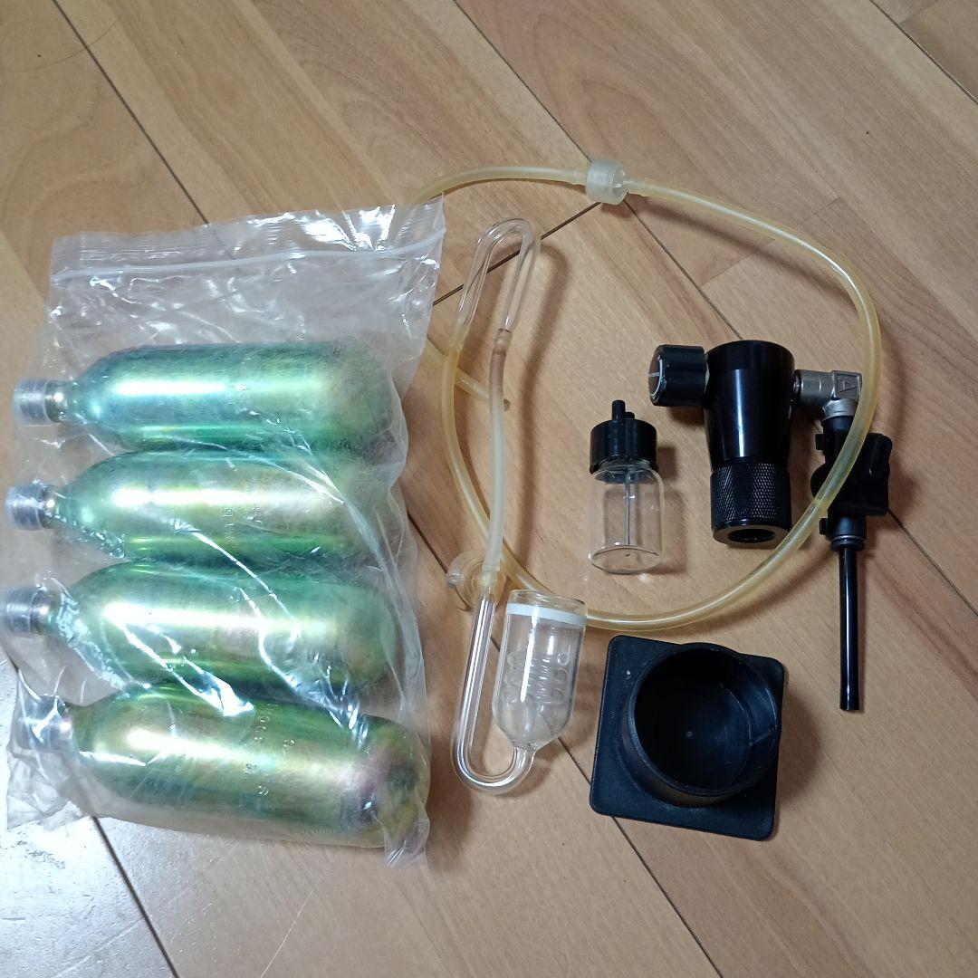 ガラス水槽セット CO2添加器付き