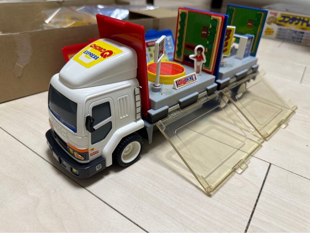 チョロQ コンテナトレーラー　ループ付き　20周年