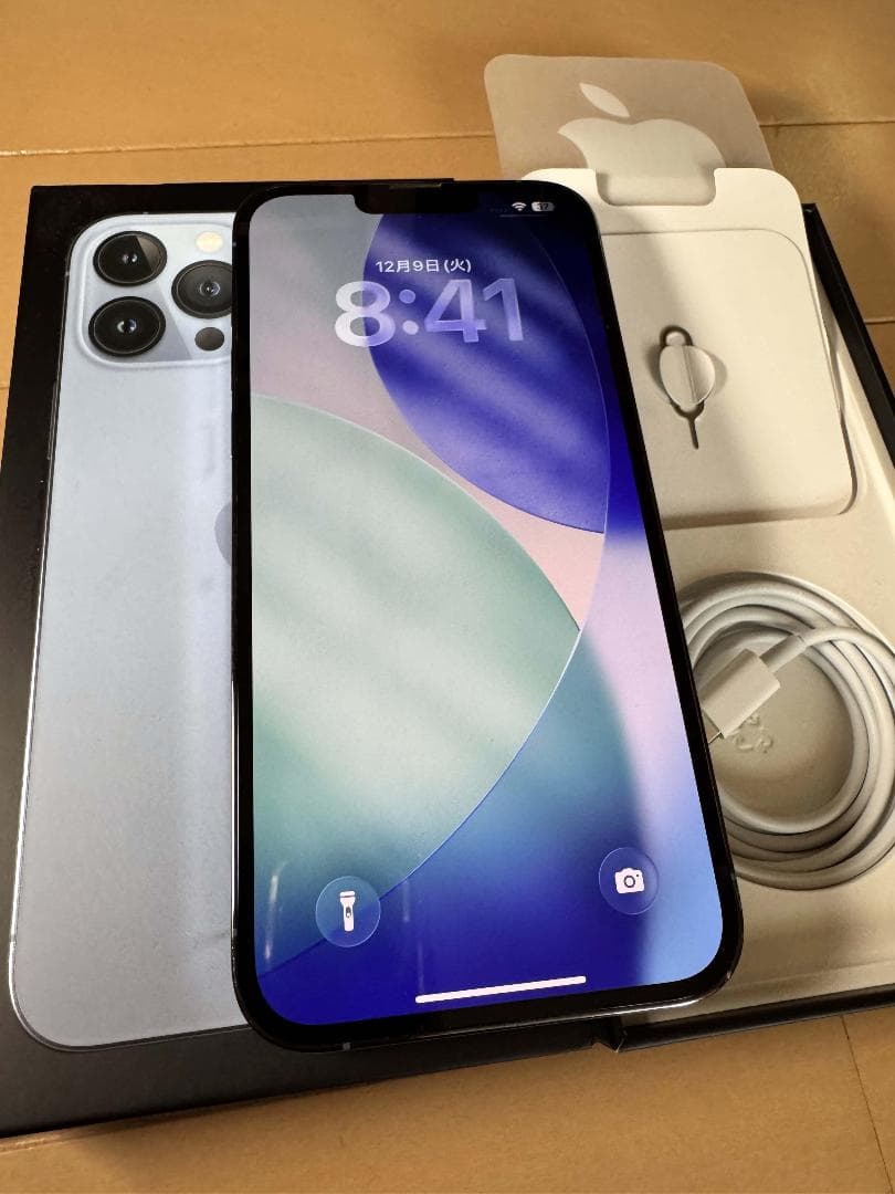 Apple iPhone 13 Pro Max 256GB シエラブルー 84%