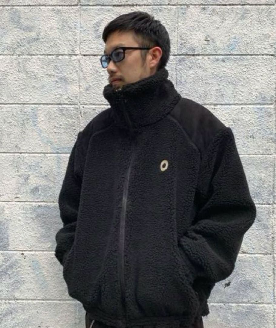 drole de monsieur ボアブルゾン　ブラック　完売品