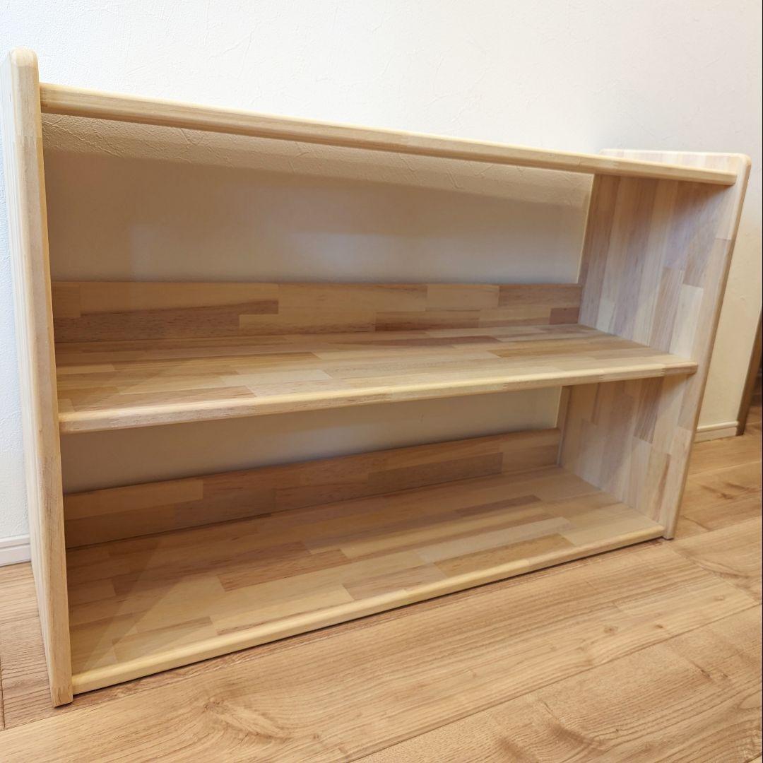 ほとく様☆　木製3段本棚 　オーダーサイズ　④
