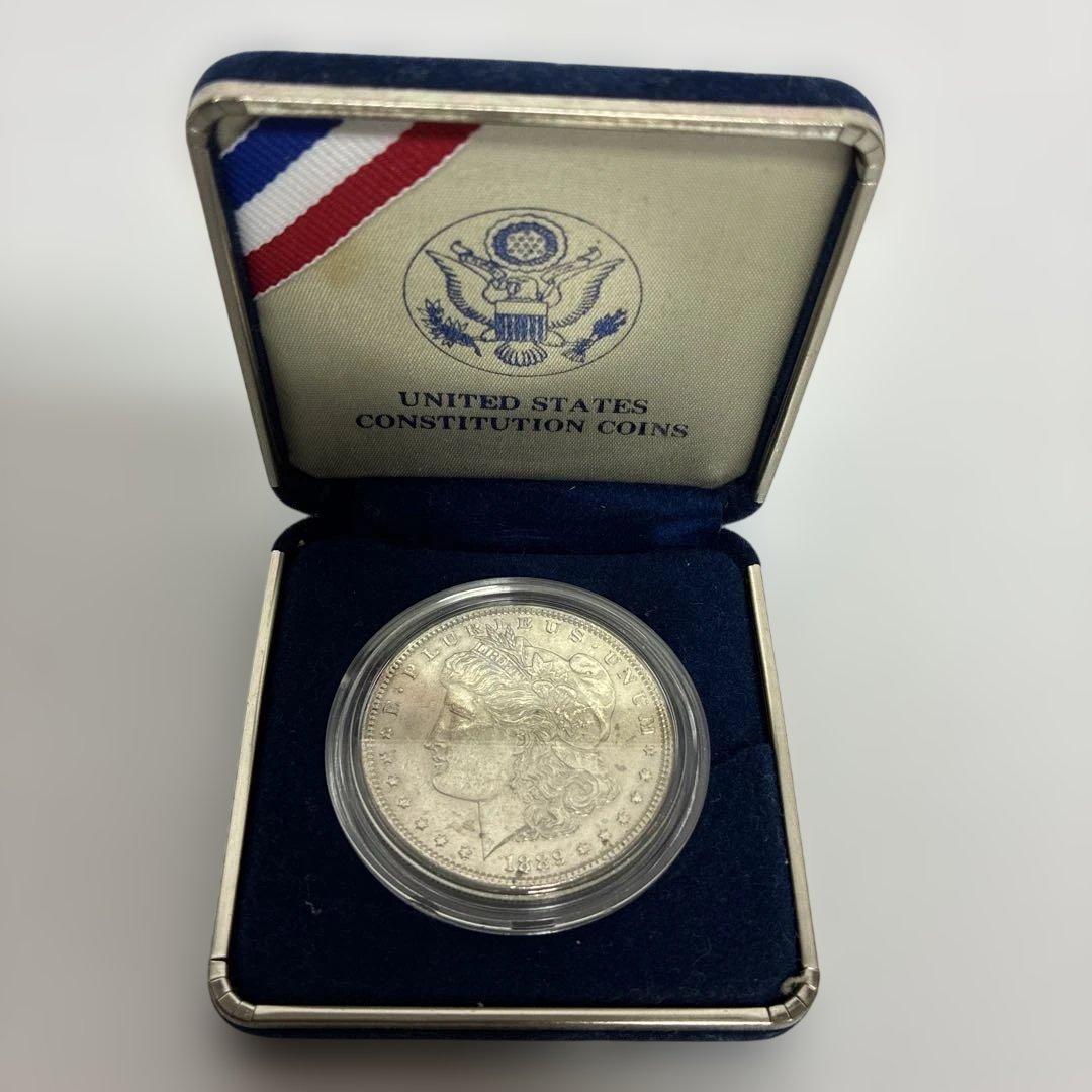 ◾️必見◾️1889年 アメリカモルガンダラー1ドル銀貨ケース付き