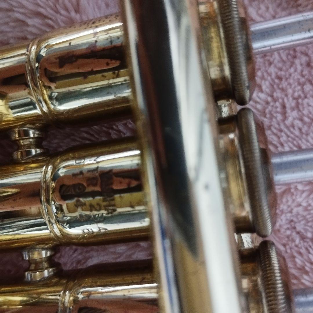 ユ*ン様 ヤマハ YTR-234 トランペット 本体 金ラッカー　ジャンク