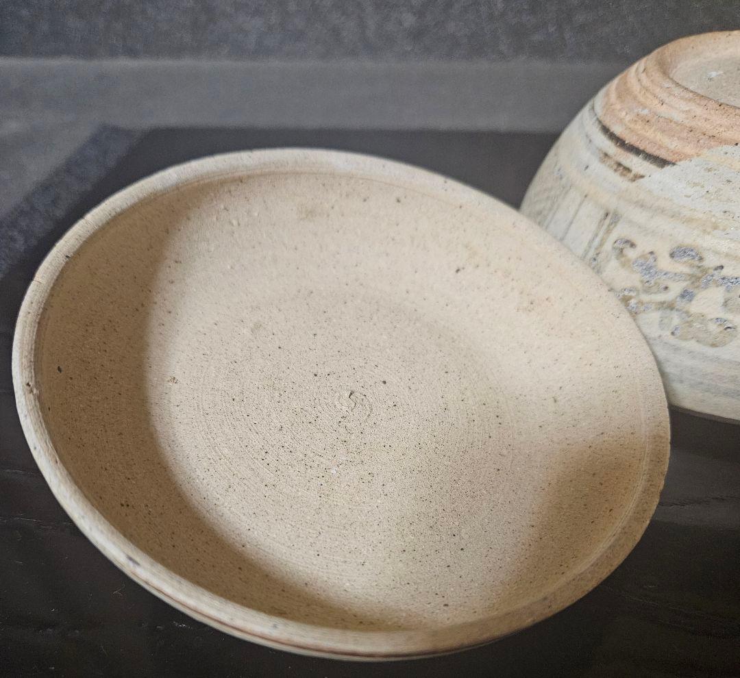 17～18世紀　宋胡録　青花　鉄釉　幾何学文様　蓋物　香炉　香合　合子　茶道具