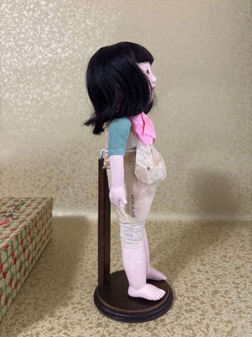 市松人形　抱き人形　３５cm