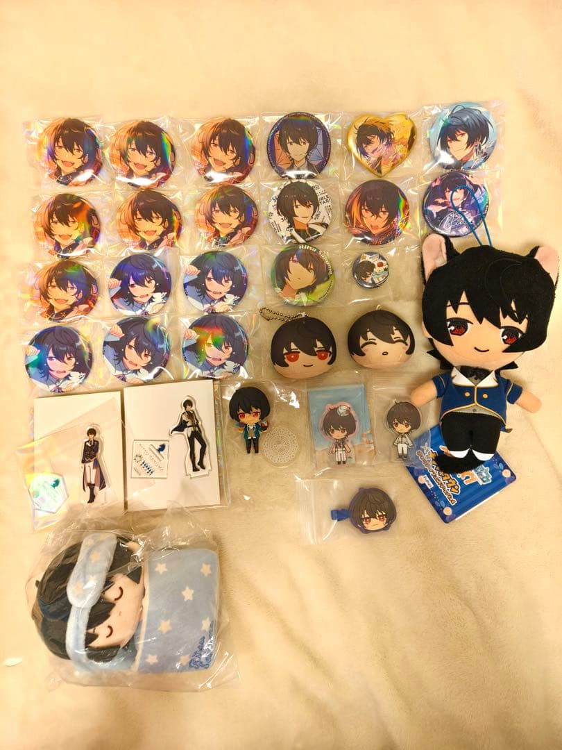 朔間凛月 イベ缶バッジ フィギュア ナンジャタウン