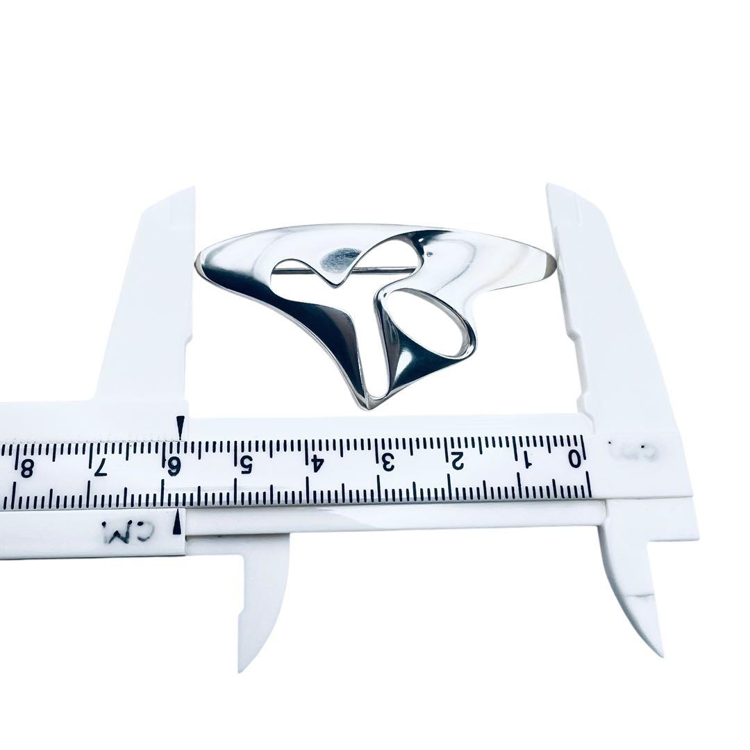 美品✨ジョージジェンセン　325 ヘニングコペル　シルバー　ピンブローチ