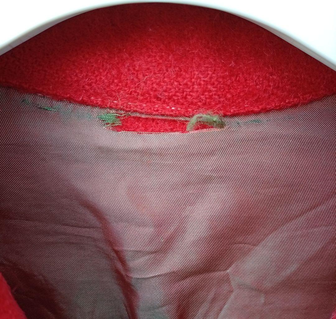 とと[ビンテージ]1950sウールジャケット　モヘア　ロングポイント