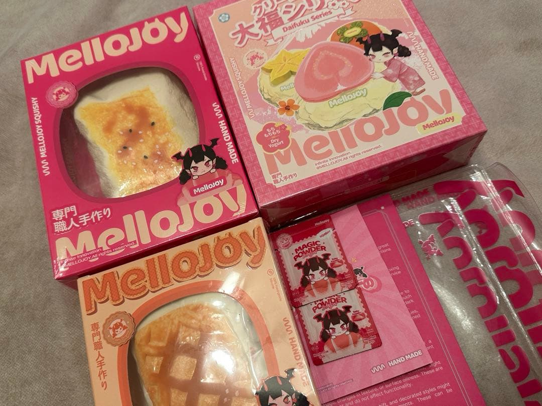 メロジョイ mellojoy【未開封】大福・ワッフル・焼き餅 セット