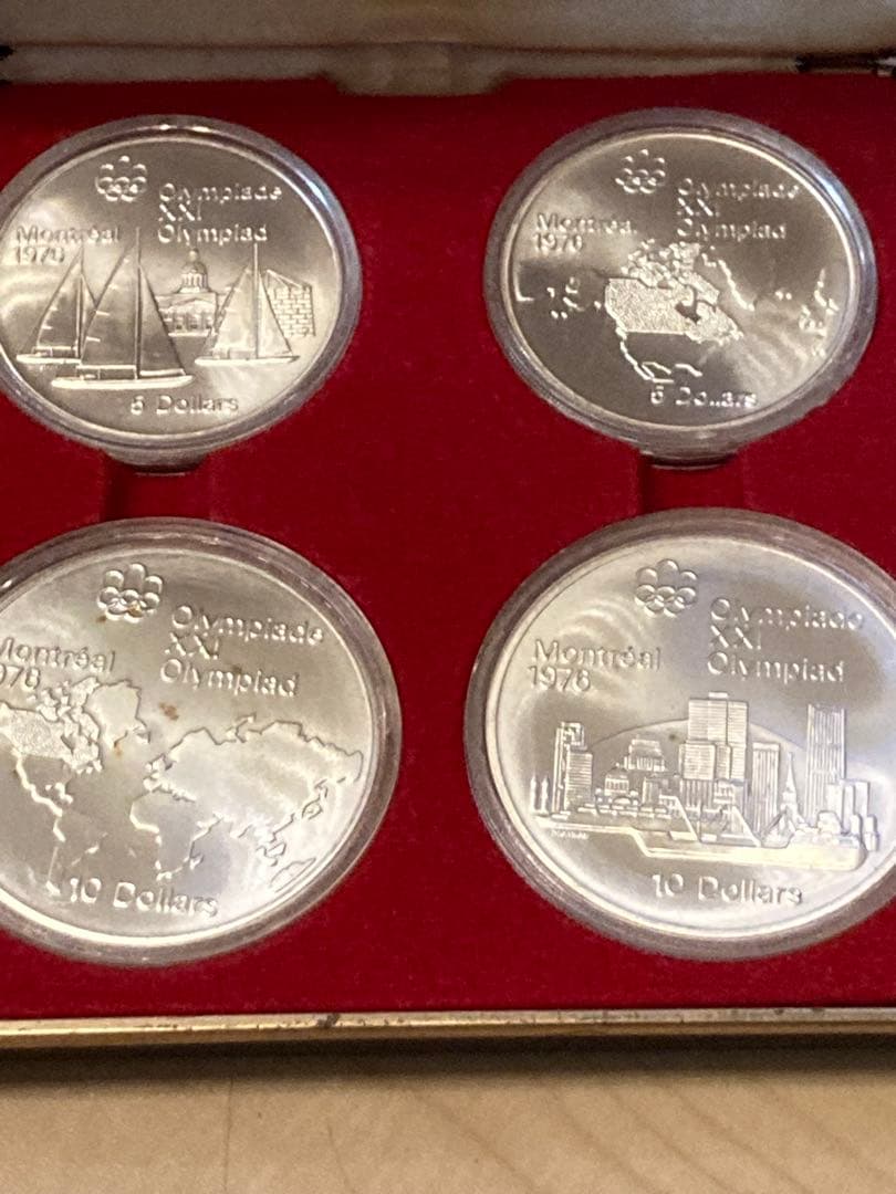 カナダ　モントリオールオリンピック　1976 記念　4ret