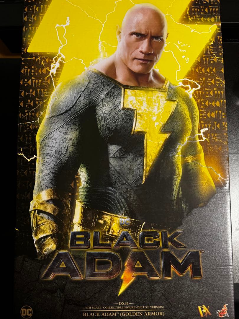 ホットトイズ　ブラックアダム(ゴールデンアーマー)DX31 中古美品