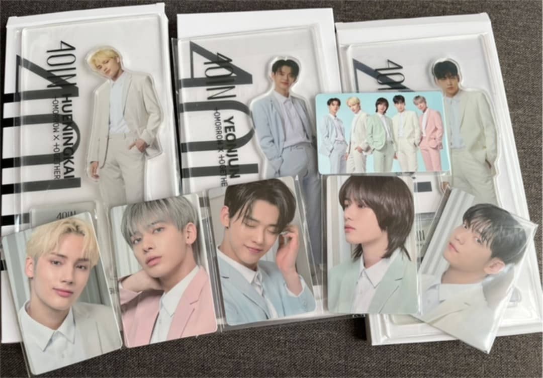 TXT 4OIN アクスタ＆トレカ 9点セット