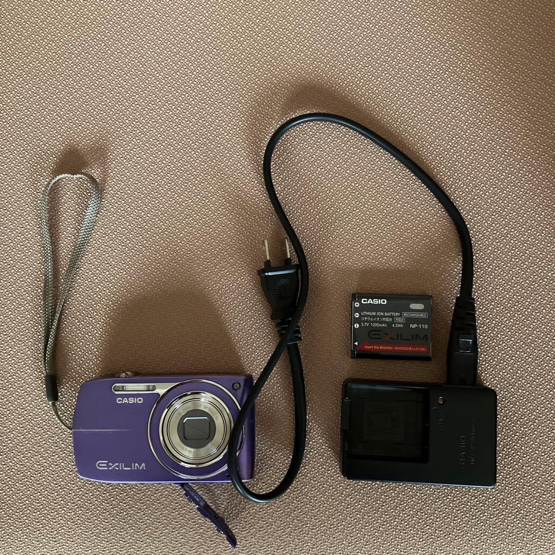 CASIO EXILIM EX-z2000 14.1メガピクセル パープル